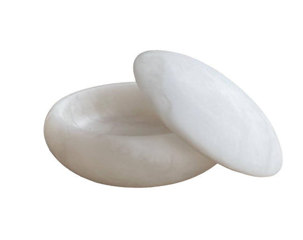 Italian Alabaster Box with Lid