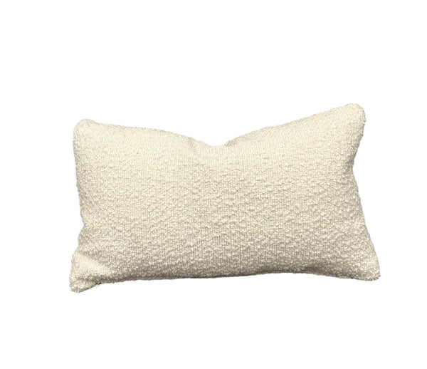 Socrates Ivory Lumbar Throw Pillow