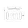 Bijoux Crystal Sconce/Flush Mount Light