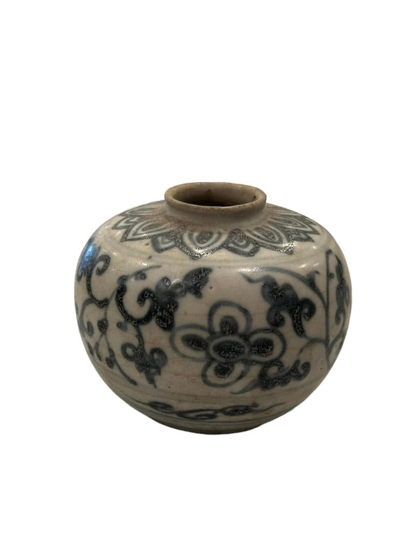 19th Century Chinese or Vietnamese Stoneware Jarlets - Anecdote
