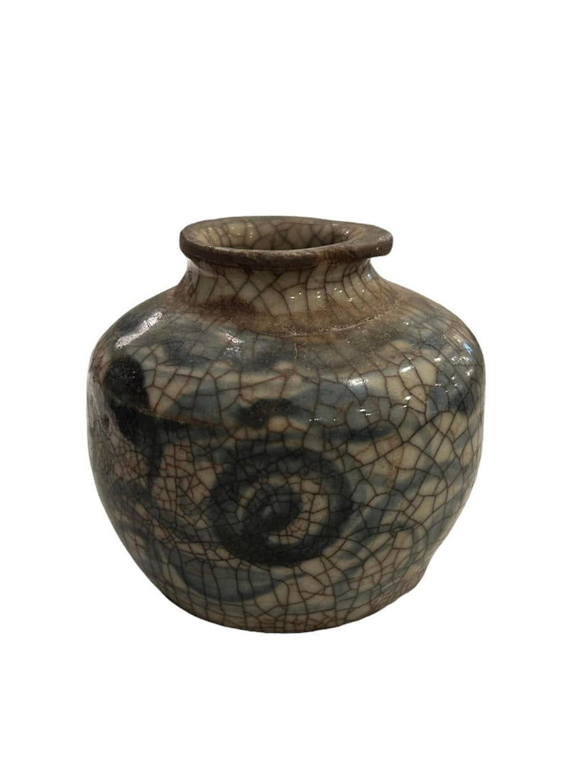 19th Century Chinese or Vietnamese Stoneware Jarlets - Anecdote