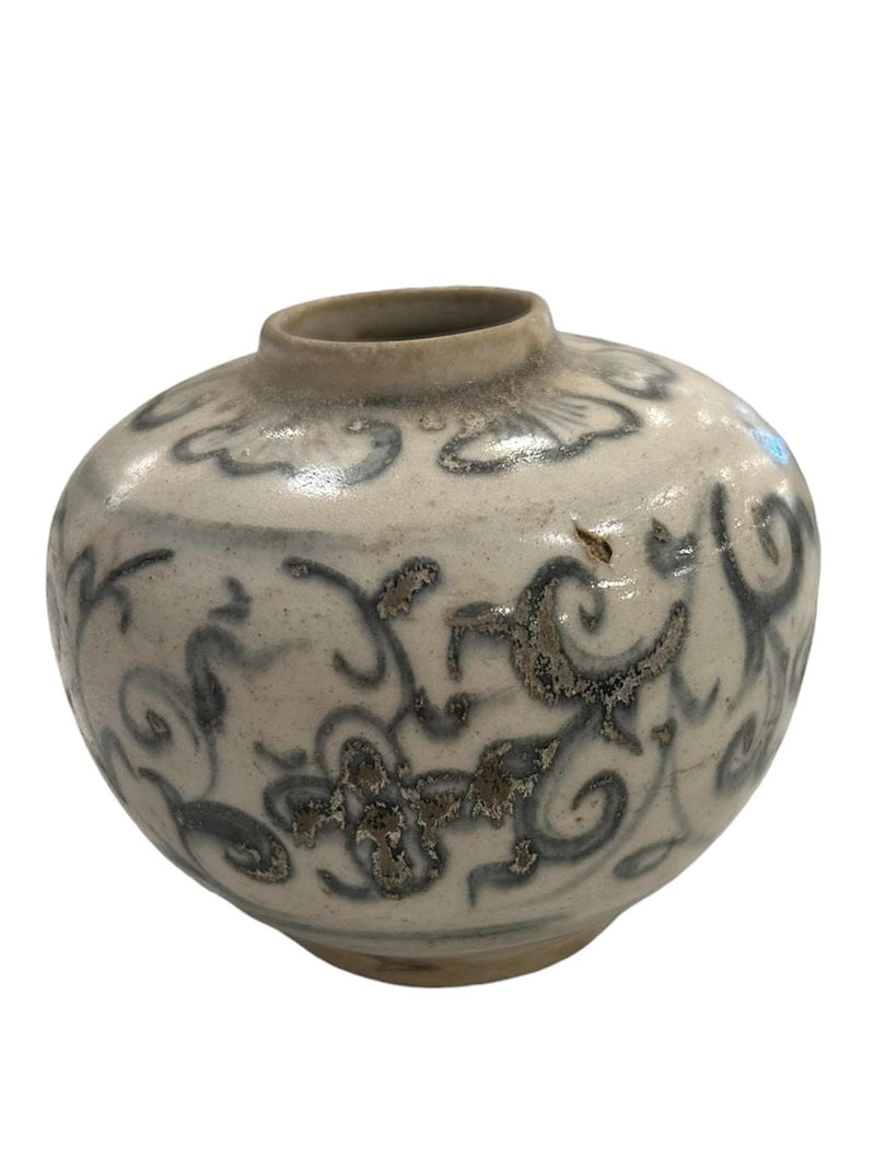 19th Century Chinese or Vietnamese Stoneware Jarlets - Anecdote
