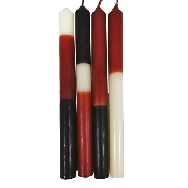 Color Blocked French Tapers, Set of 4