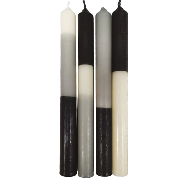 Color Blocked French Tapers, Set of 4