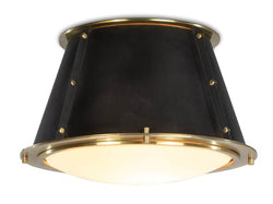 French Maid Flush Mount Fixture