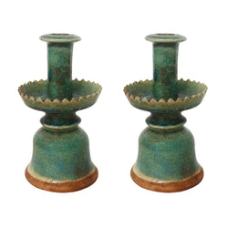 Chinese Candlestick Holders, pair