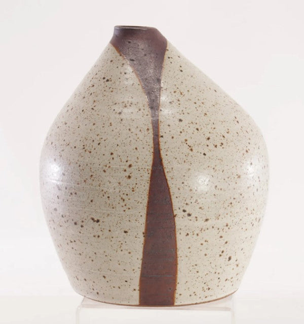 Art Pottery Asymmetrical Round Vessel - Anecdote