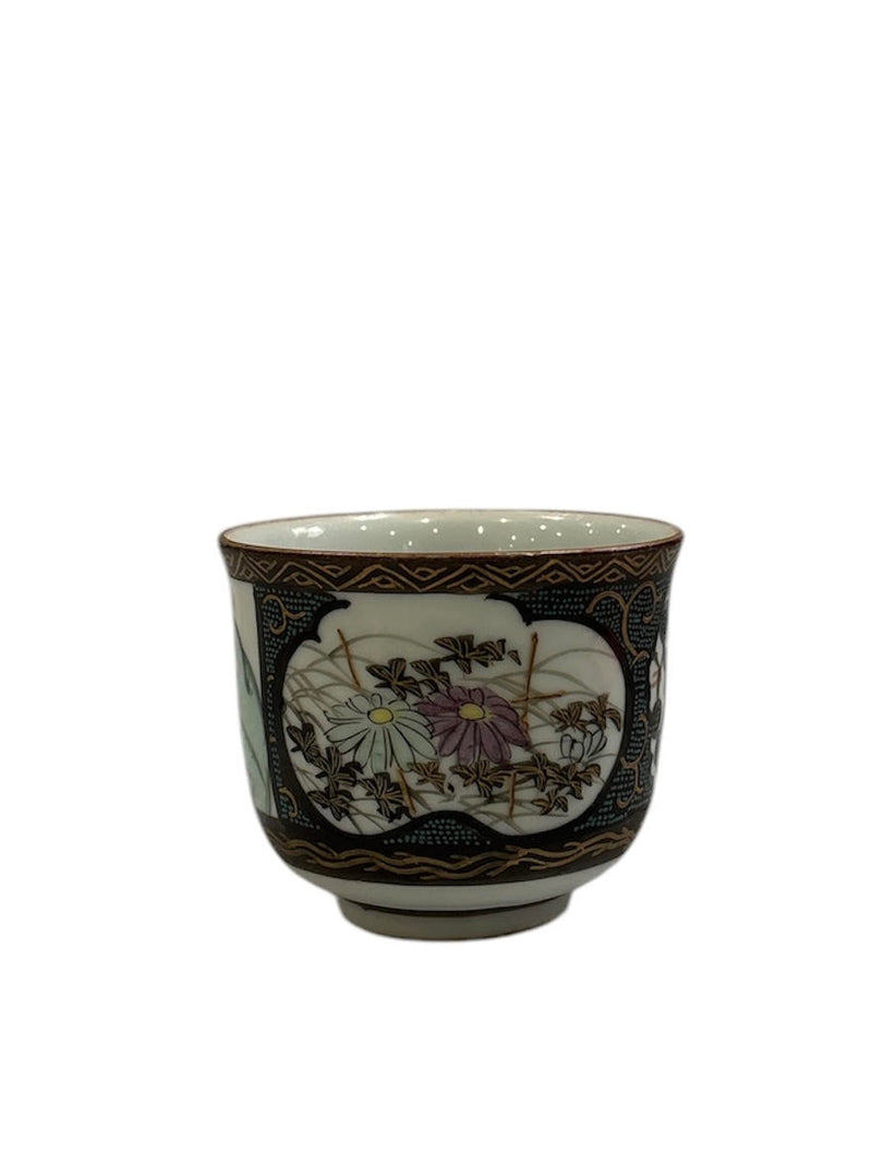Asian Small Handleless Tea Cup, Vintage - Anecdote
