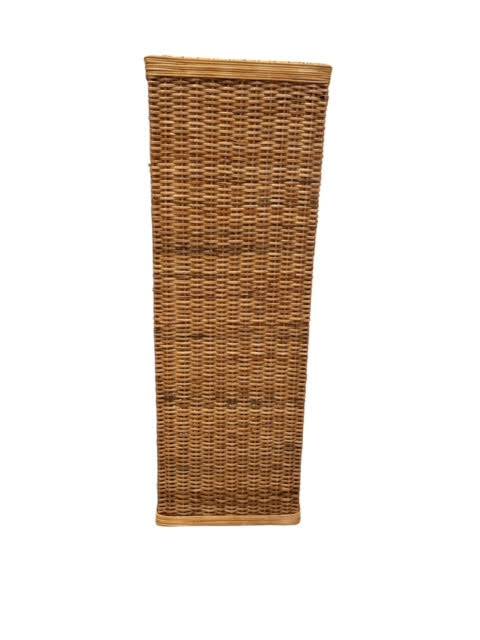 Astor Wicker Urn & Pedestal - Square - Anecdote
