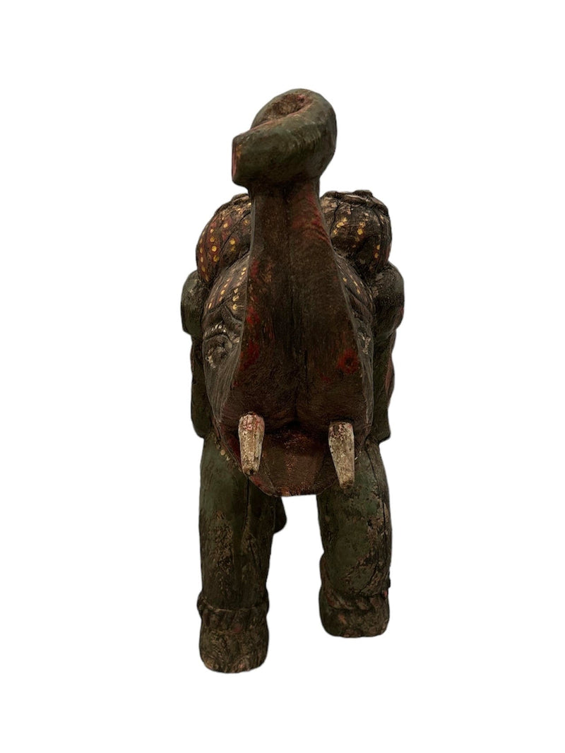 Carved Elephant From India - Anecdote
