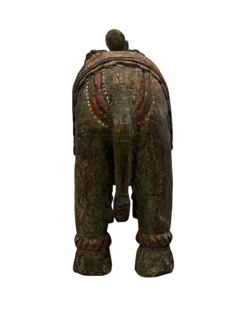 Carved Elephant From India - Anecdote