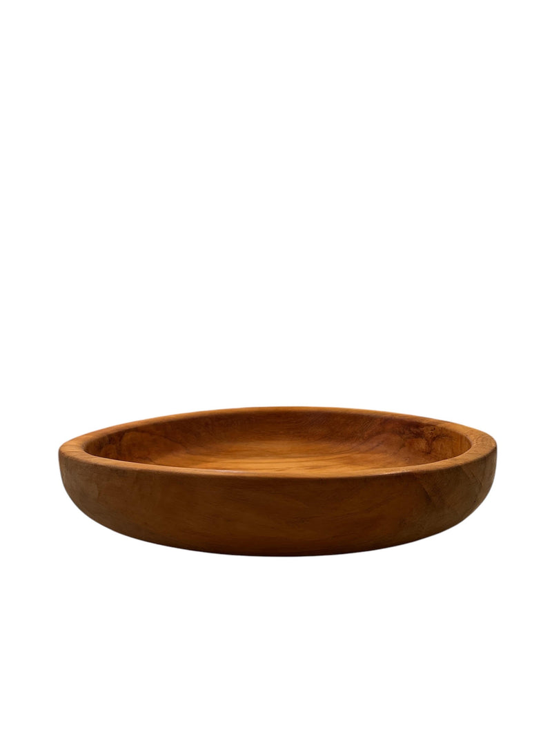 Hand Carved Rimu Sapwood Bowl, Vintage - Anecdote