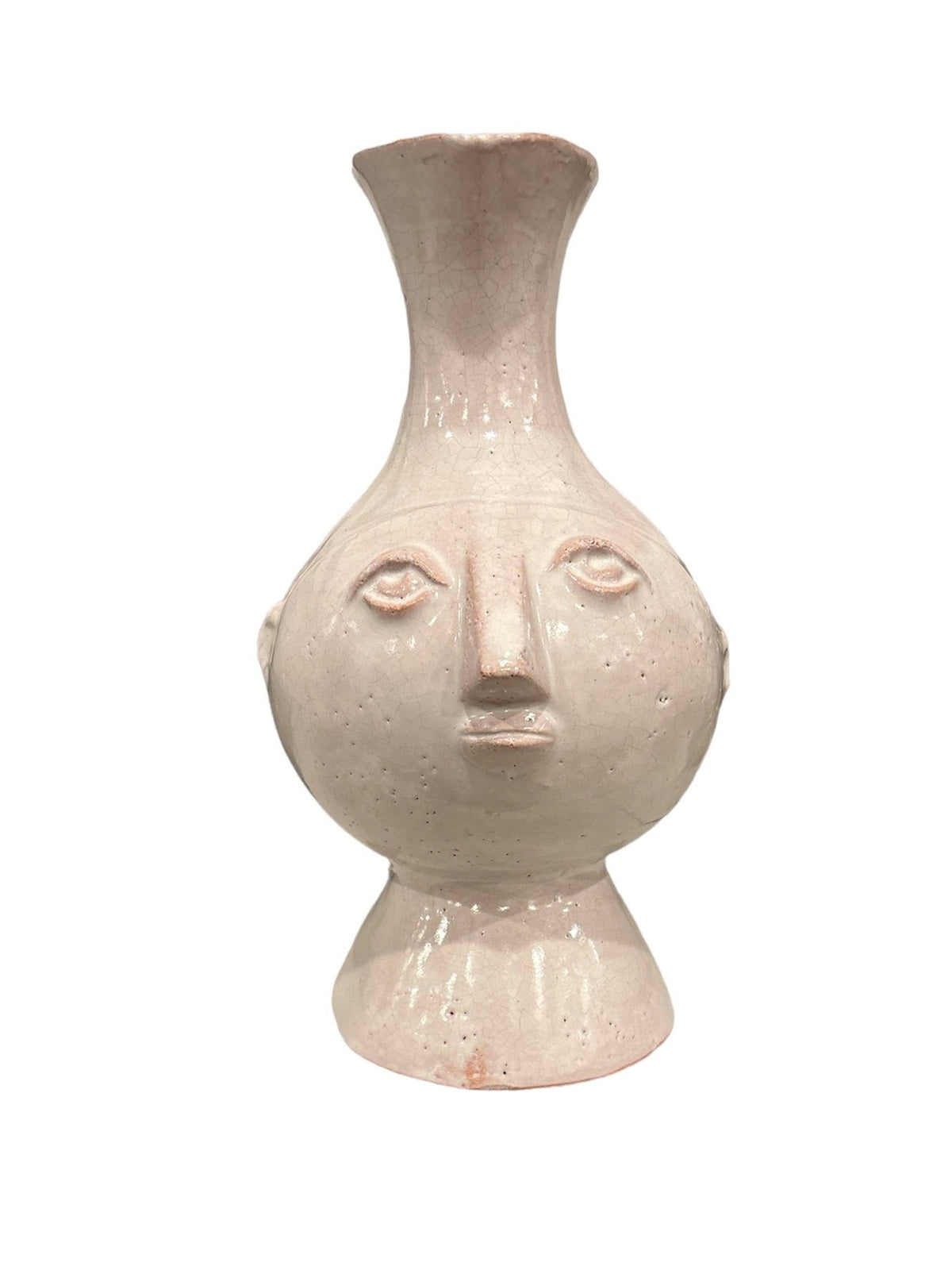 【ドイツ Studio pottery 花瓶】ミッドセンチュリー 380 ドイツ製ヴィンテージ陶器花瓶 芸術性の高さ