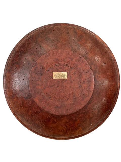 Richard Raffan Turned Wood Bowl - Anecdote