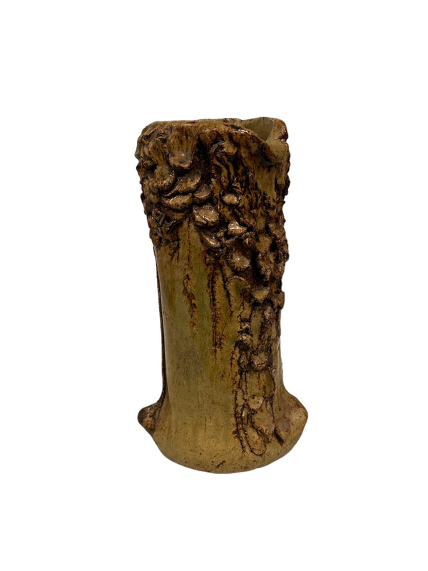 Tree Trunk Shaped Pottery Vase - Anecdote