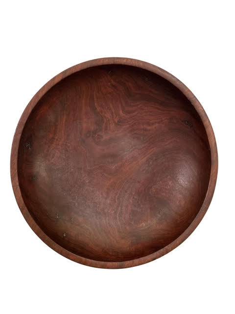 Turned Wood Bowl, Vintage - Anecdote