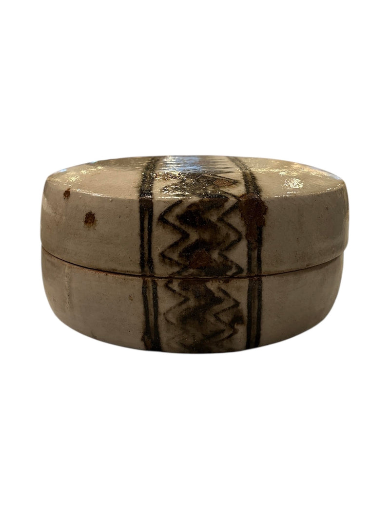 Round  Pottery Box