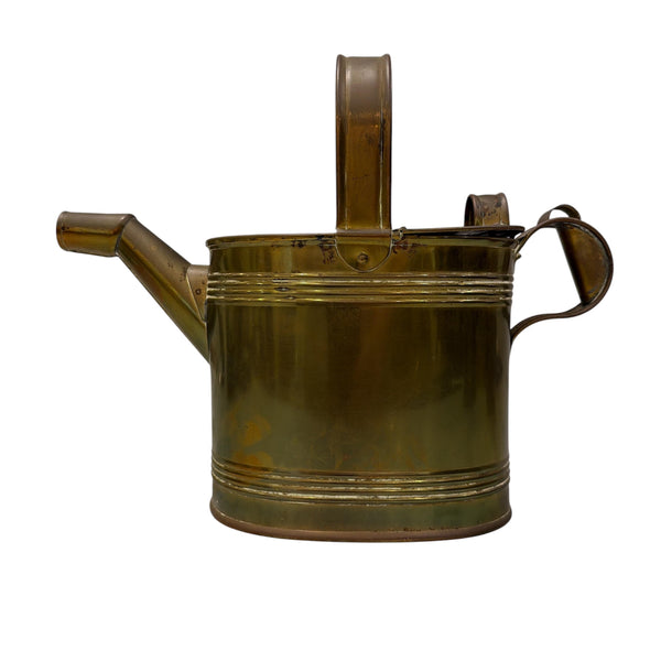Victorian Brass Hot Water #4 Jug, Antique