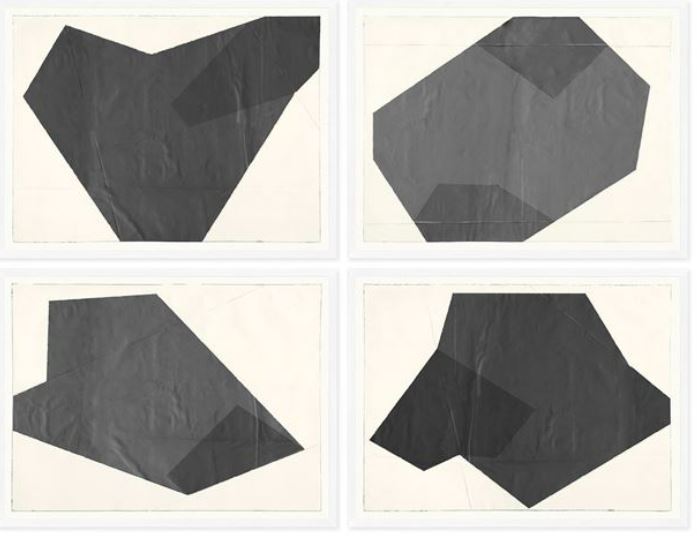 Folded-Paper Geometric Art Prints