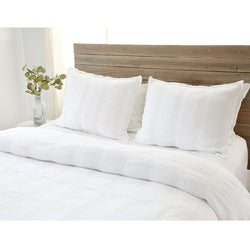 NANTUCKET MATELASSE COLLECTION - WHITE, QUEEN-Bedding and Linens-Anecdote