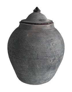 Lidded Villager Jar