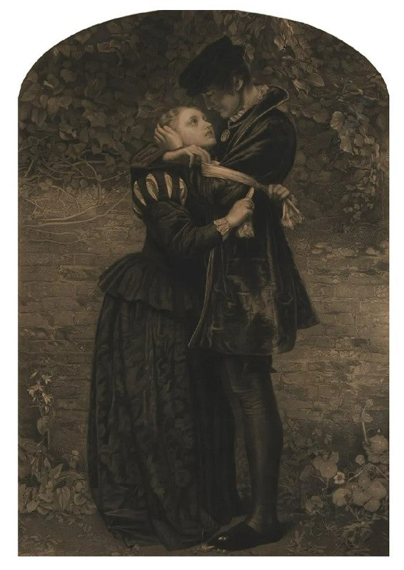 Victorian Lovers Engraving