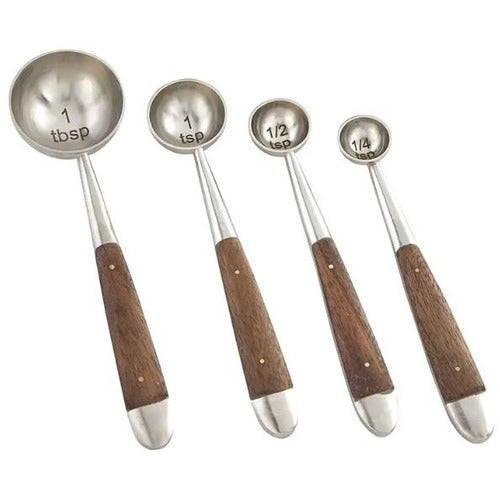 Wood Handle Measuring Spoons