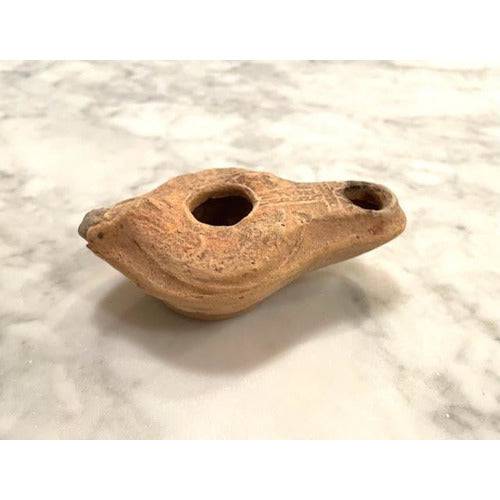 Antique Hand-Made Clay Oil Lamps - Anecdote