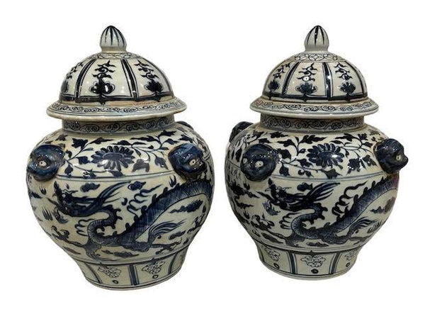 Chinese Porcelain Jars, Vintage - Anecdote