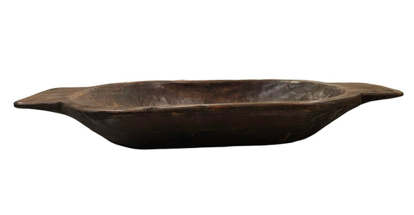 Dough Bowl with Handles - Brown - Anecdote