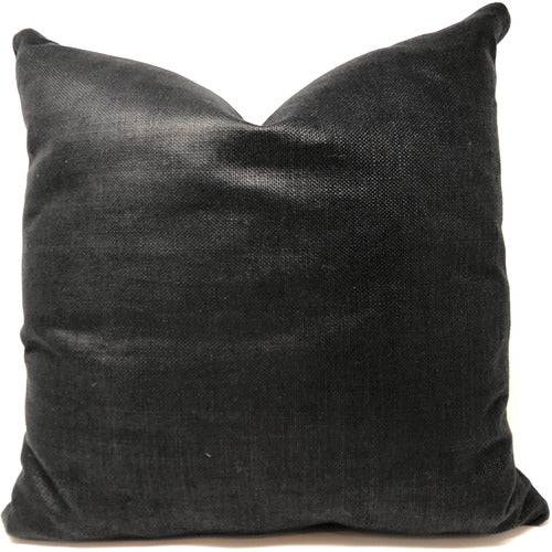 Gatsby Ebony Throw Pillow - Anecdote