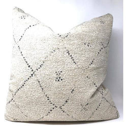 Handloom Natural Throw Pillow - Anecdote