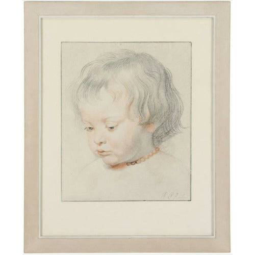 Peter Paul Rubens, Vintage Lithograph Nicholas Rubens - Anecdote