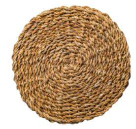 Seagrass Round Placemat - Anecdote