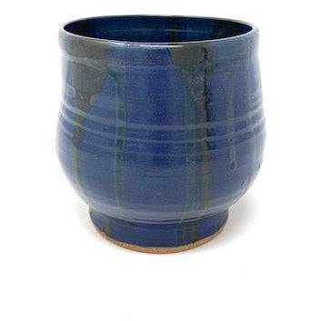 Small Blue Pottery Pot - Anecdote