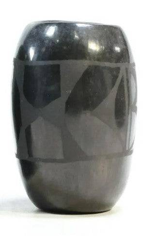Southwest Black Pottery, Signed - Anecdote