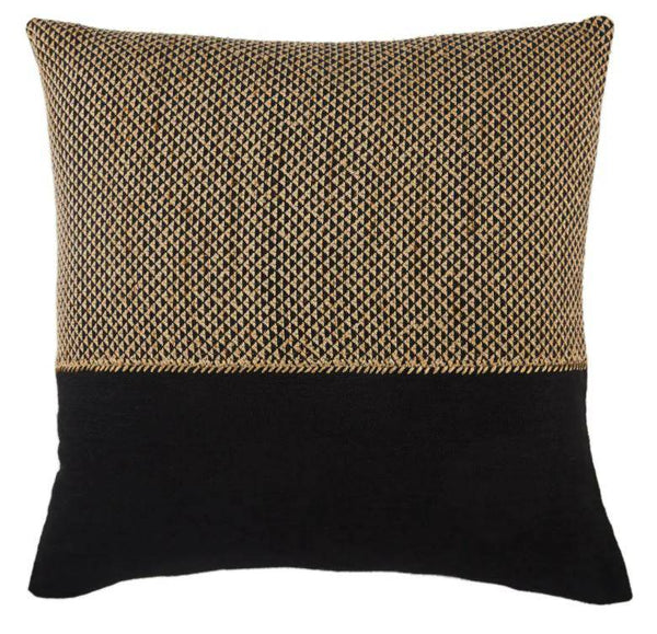Taiga Black and Tan Pillow - Anecdote