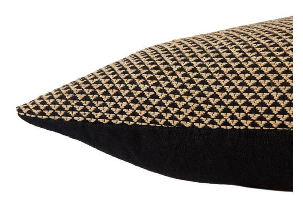 Taiga Black and Tan Pillow - Anecdote