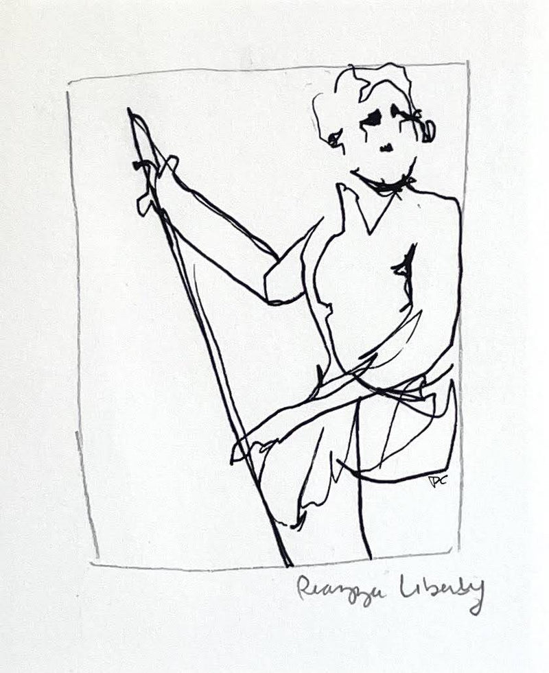 The Piazza Liberty II by Diane Crites - Anecdote