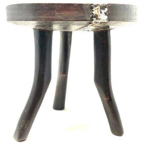 Vintage African Round Stool - Anecdote