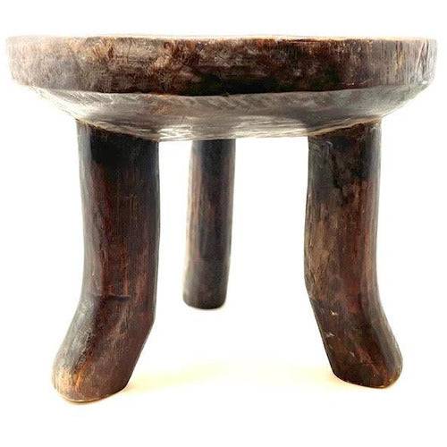 Vintage African Round Stool - Anecdote
